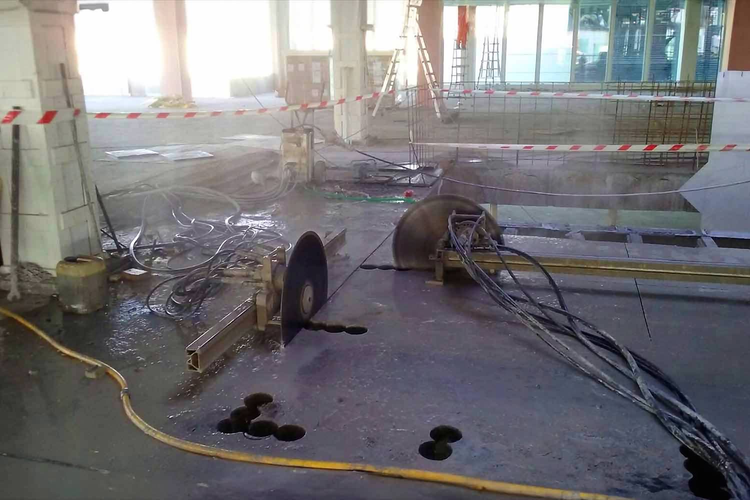 Perforación y corte con diamante